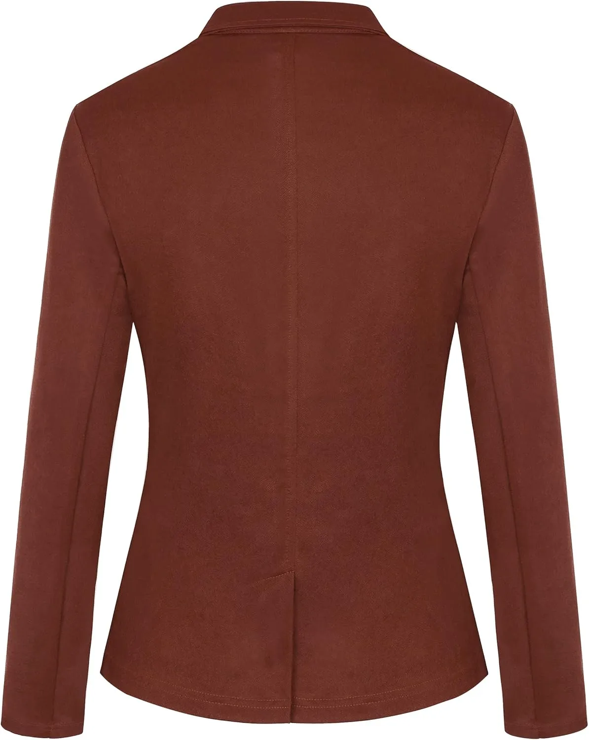 MINTLIMIT Women Long Sleeve Button Blazers Work Casual Office Notch Lapel Business Open Front Blazer Jacket with Pockets