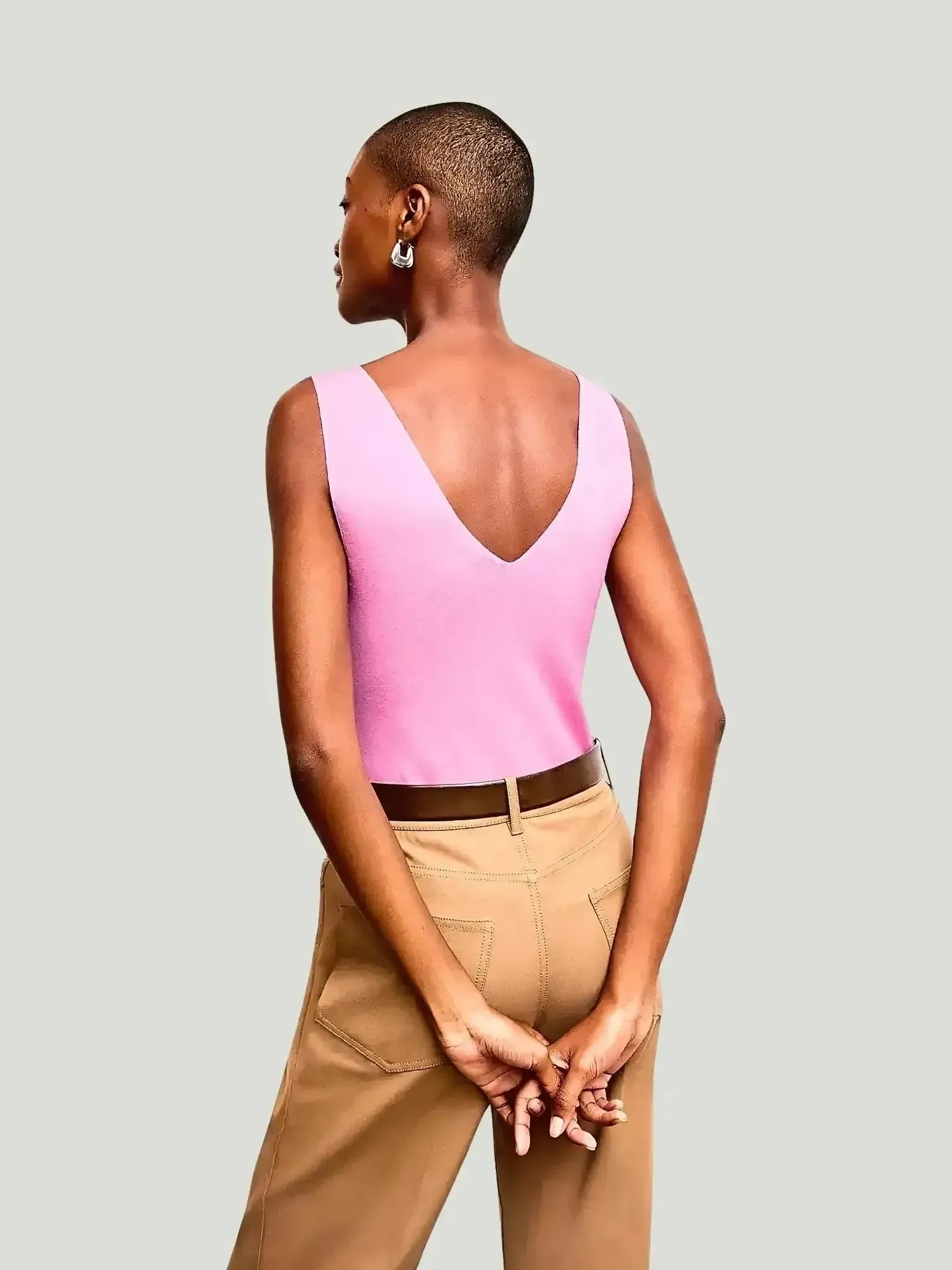 M.M LaFleur Alecia V-Neck Tank 