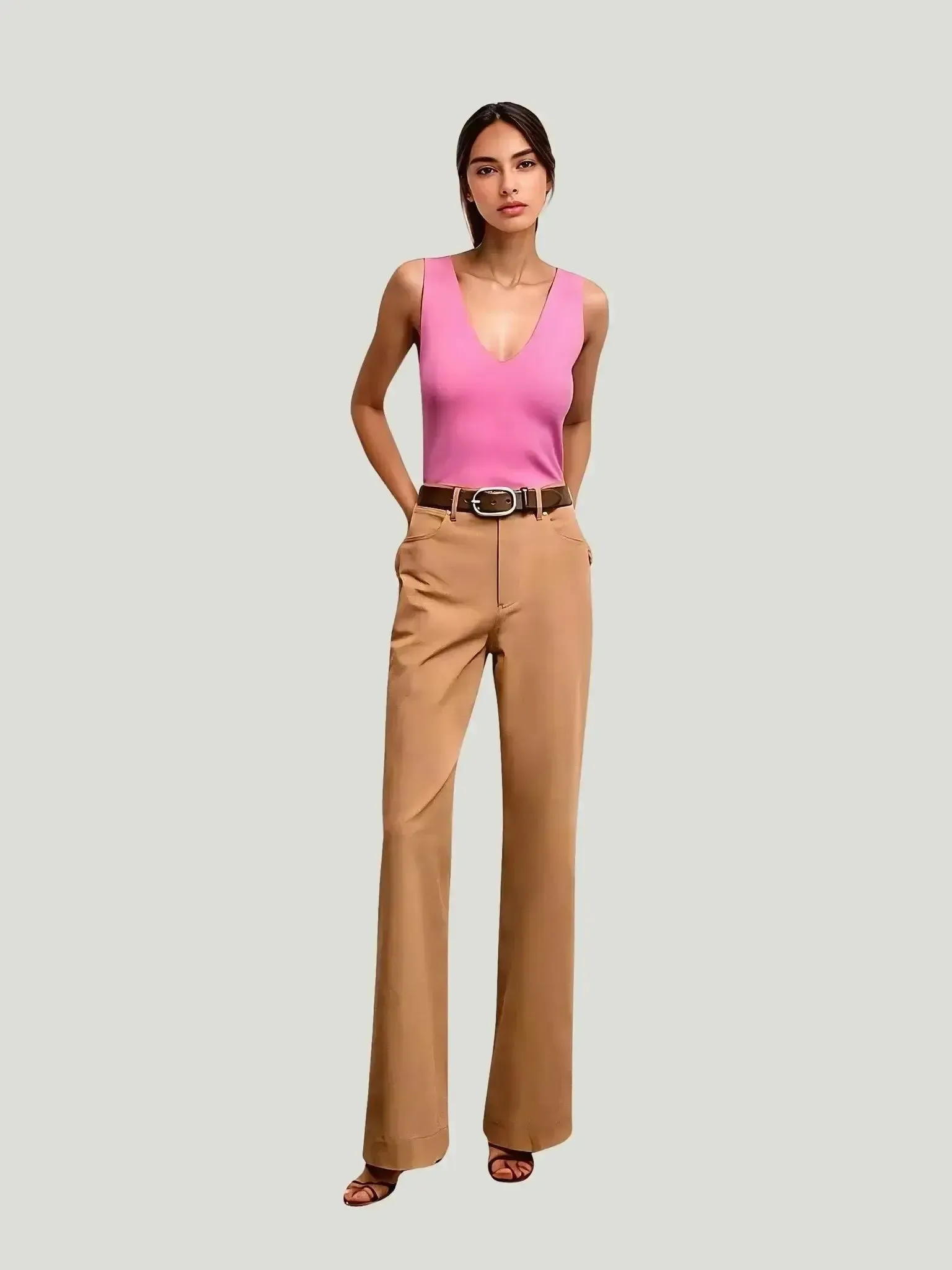 M.M LaFleur Alecia V-Neck Tank 