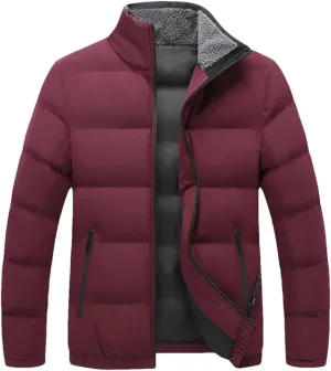 Niiyyjj Winter Men Warm Jacket Coat Casual Thick Parkas Men's Cotton Padded Jacket Business Overcoat