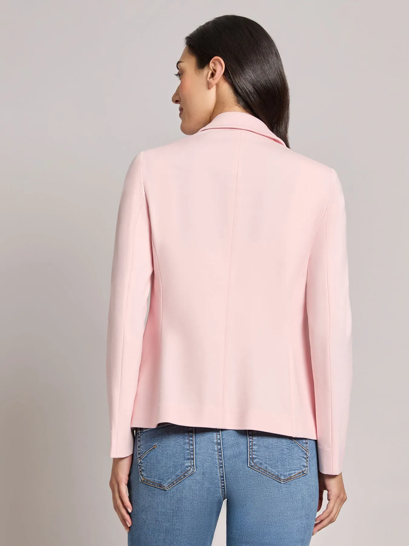 Petite Faux Double Breasted Jacket