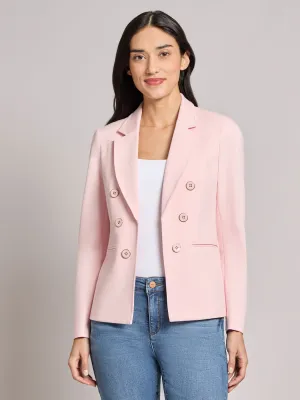 Petite Faux Double Breasted Jacket