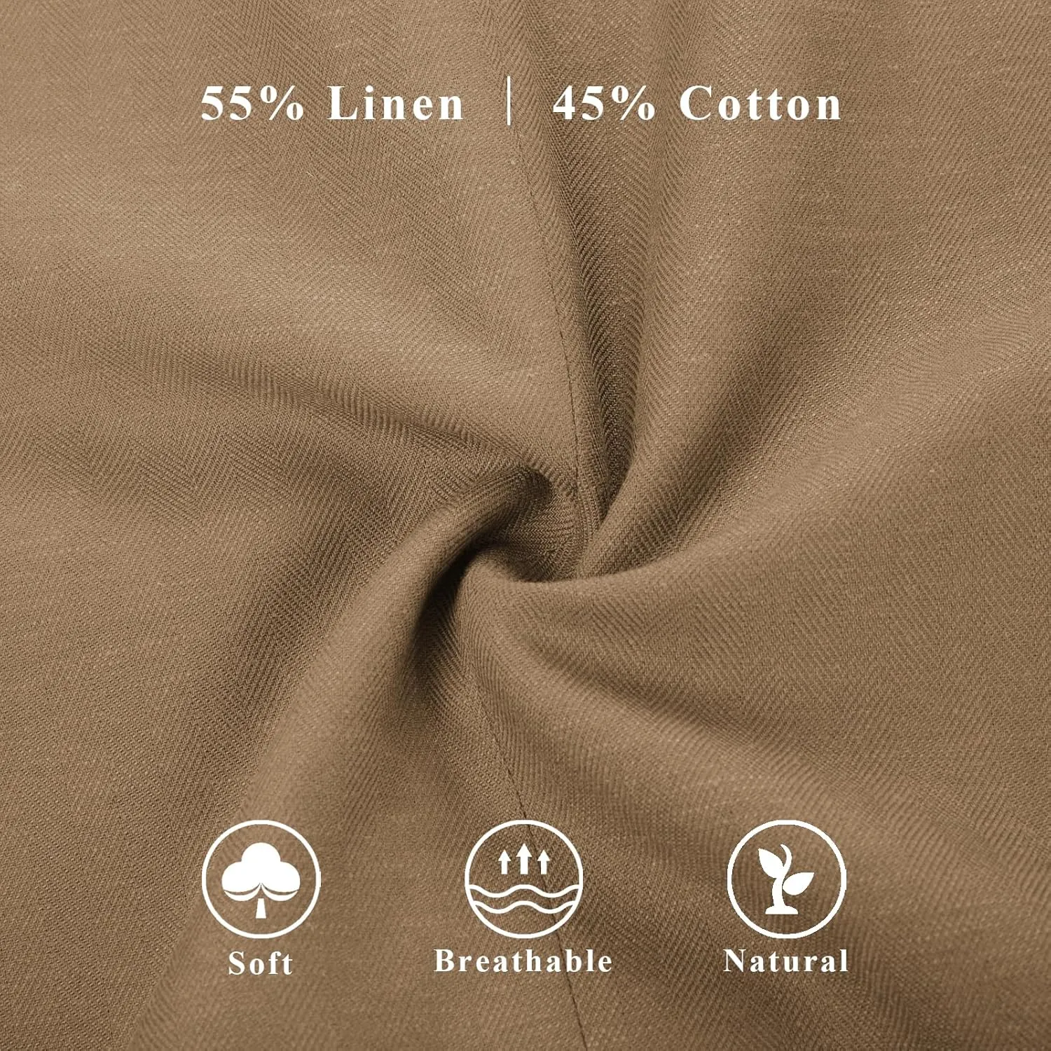 PJ PAUL JONES Men's Sport Coats and Blazers Linen Cotton Blazer Regular Fit 2 Buttons Suit Jacket with Removable Brooch