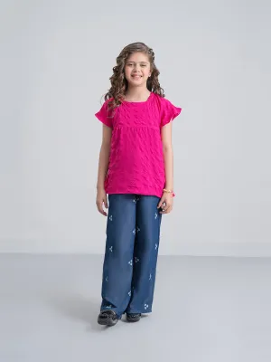 "RONIT" Unique Regular Fit Cotton Tops