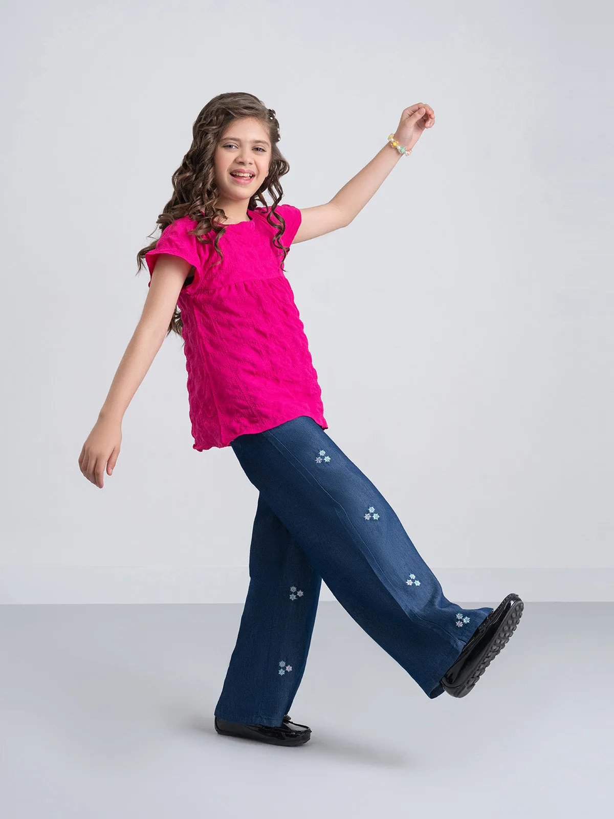 "RONIT" Unique Regular Fit Cotton Tops