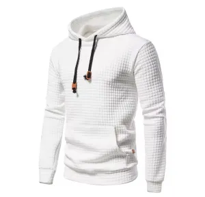 Stylish Color Block Patchwork Hoodies for Men