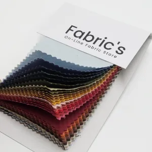 [Swatch] Solid Slub Polyester Spandex Woven Fabric  - FAB1537