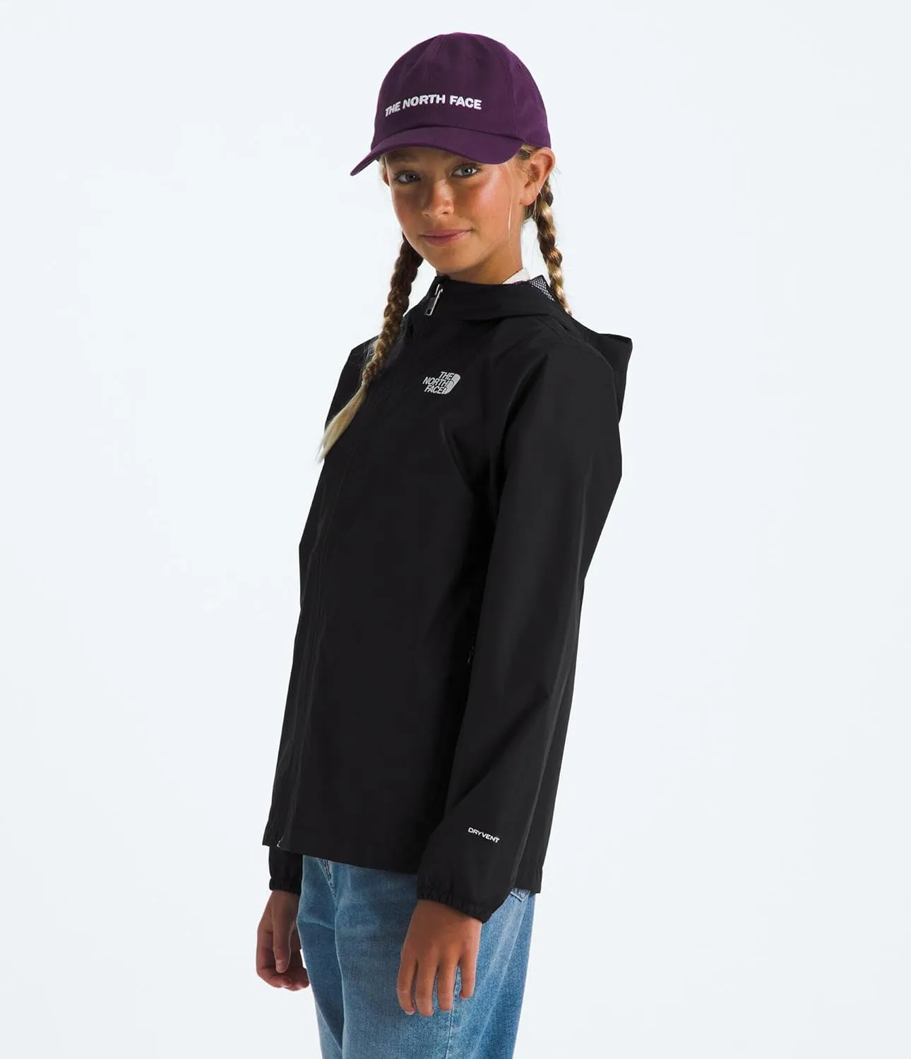 THE NORTH FACE Unisex Kid's Zipline Jacket Waterproof Rain Coat