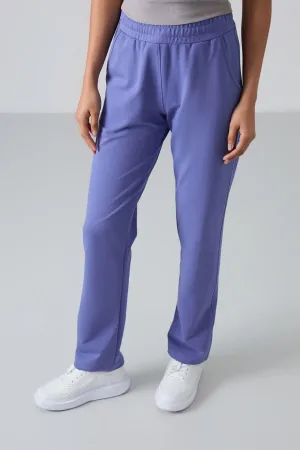 TMY Eflatun High Waist Pocketed Comfortable Fit Classic Leg Women's Sweatpants - 94584 - Paignton