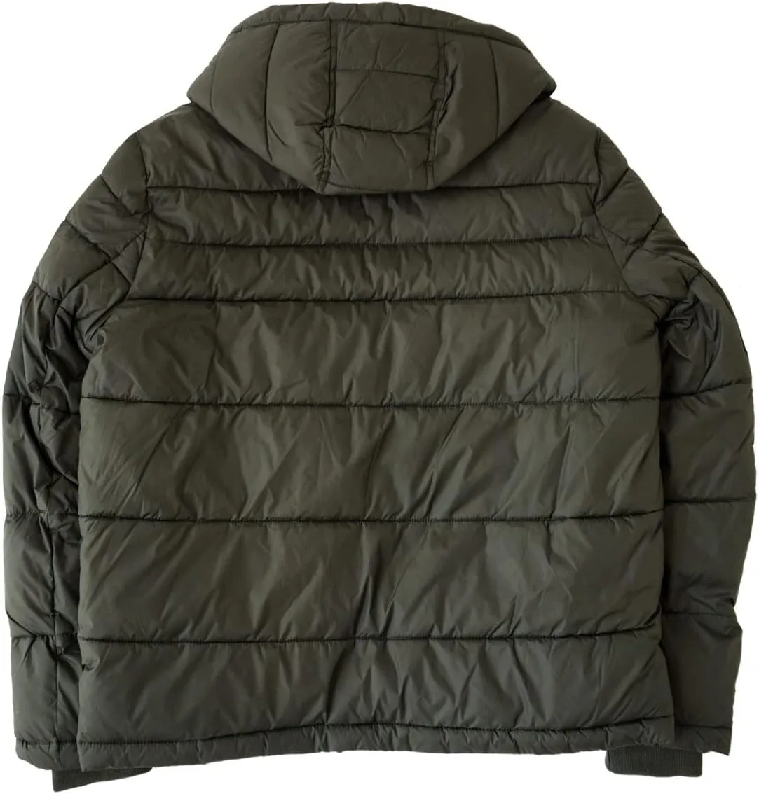 Tommy Hilfiger Men's Hooded Puffer Jacket (Standard and Big & Tall)