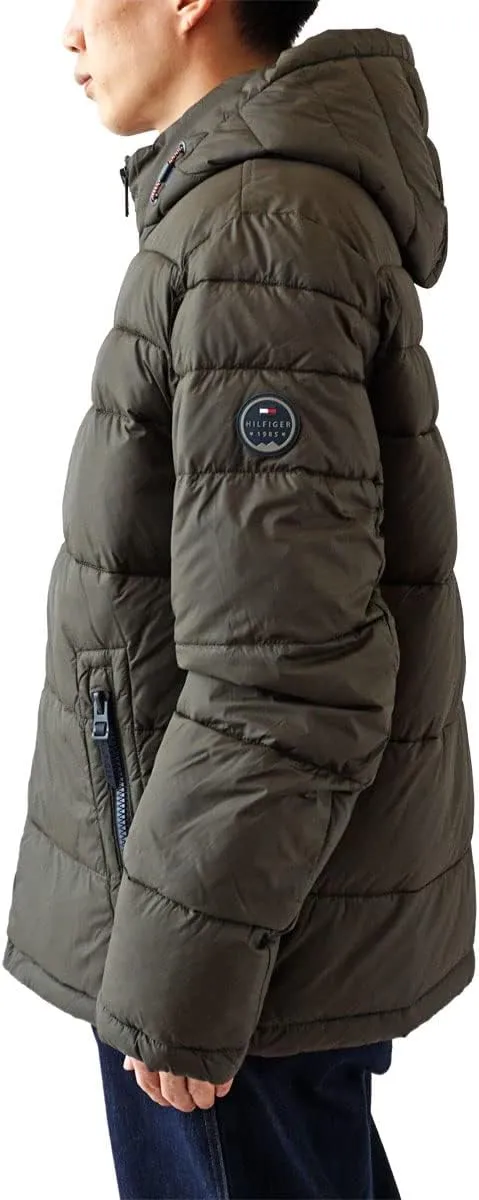 Tommy Hilfiger Men's Hooded Puffer Jacket (Standard and Big & Tall)