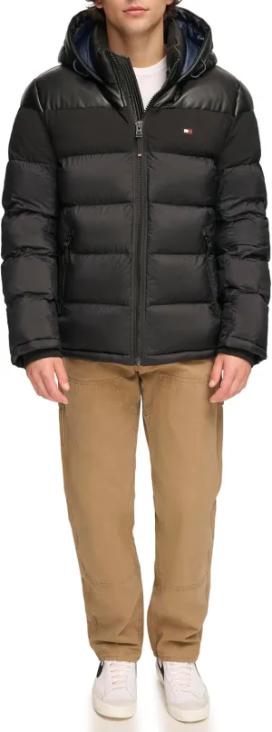 Tommy Hilfiger Men's Hooded Puffer Jacket (Standard and Big & Tall)
