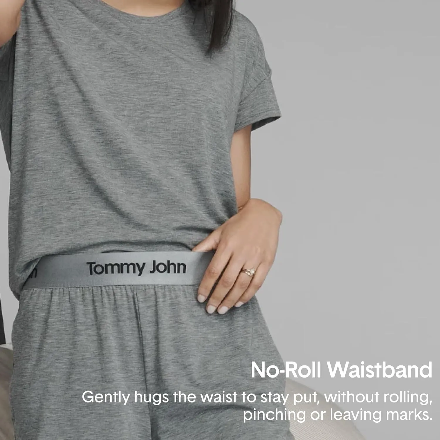 Tommy John Women's Sleep Shorts, Second Skin Fabric, Comfortable Soft Pajama & Lounge Bottoms for Women