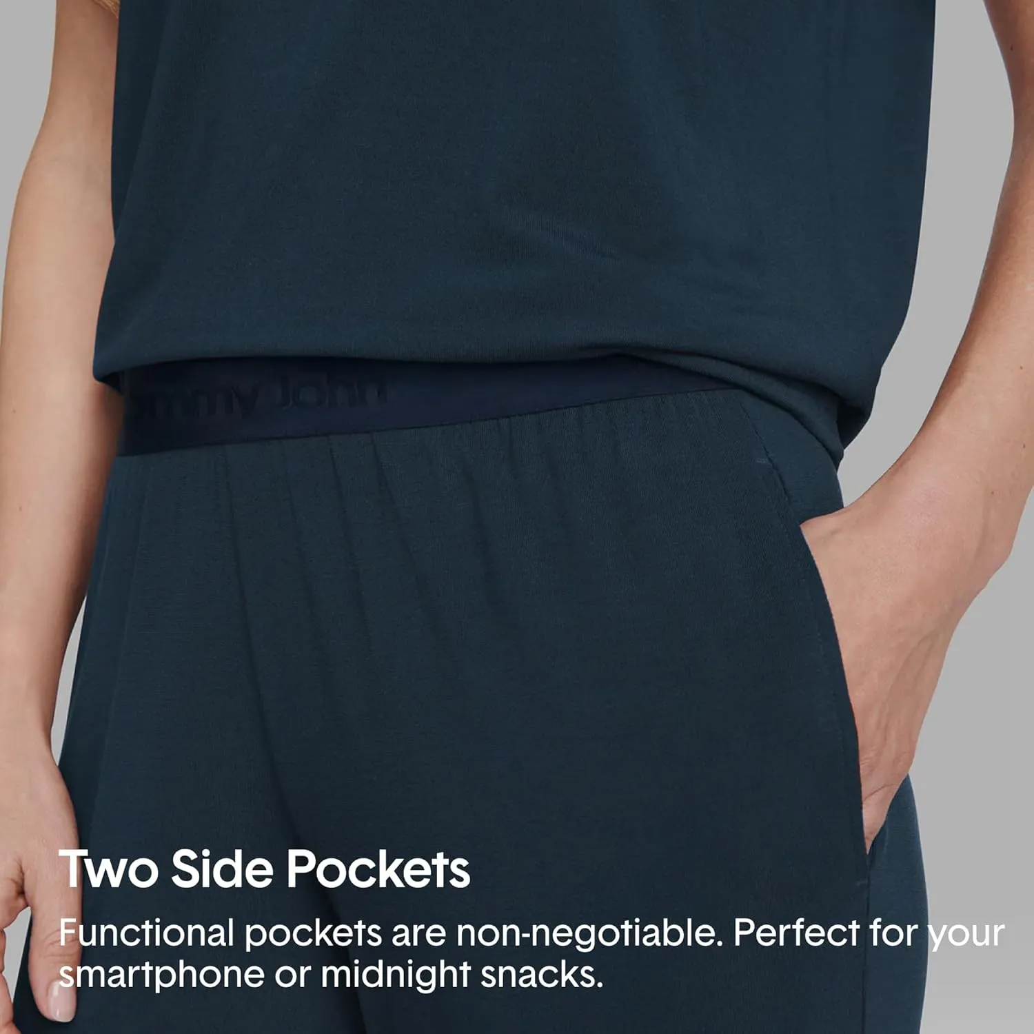 Tommy John Women's Sleep Shorts, Second Skin Fabric, Comfortable Soft Pajama & Lounge Bottoms for Women