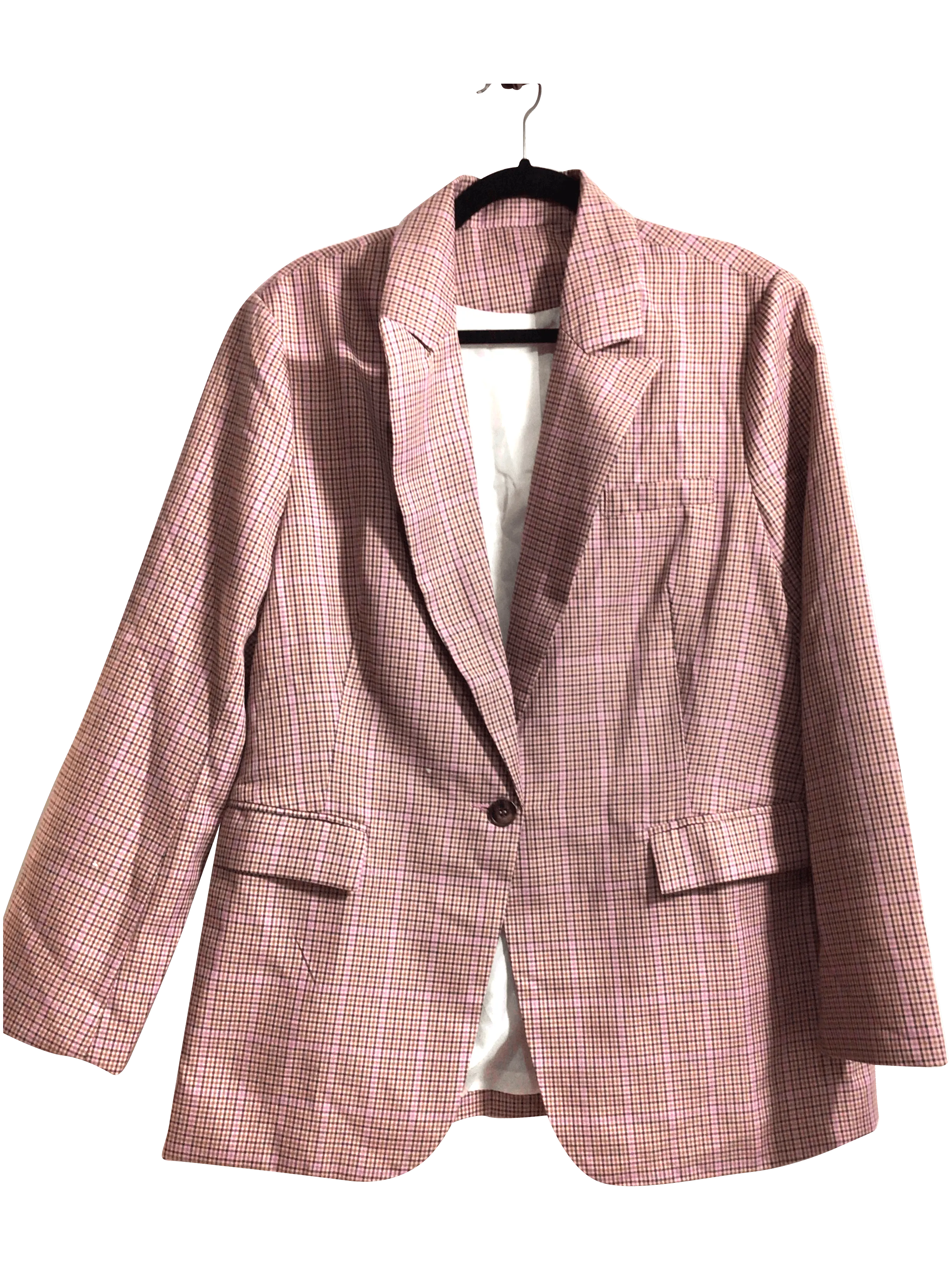 UNBRANDED Blazers Regular fit in Pink - XL