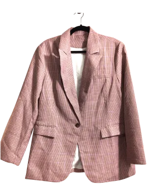 UNBRANDED Blazers Regular fit in Pink - XL