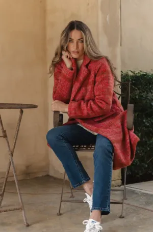 Wanda Coat - Rouge Red