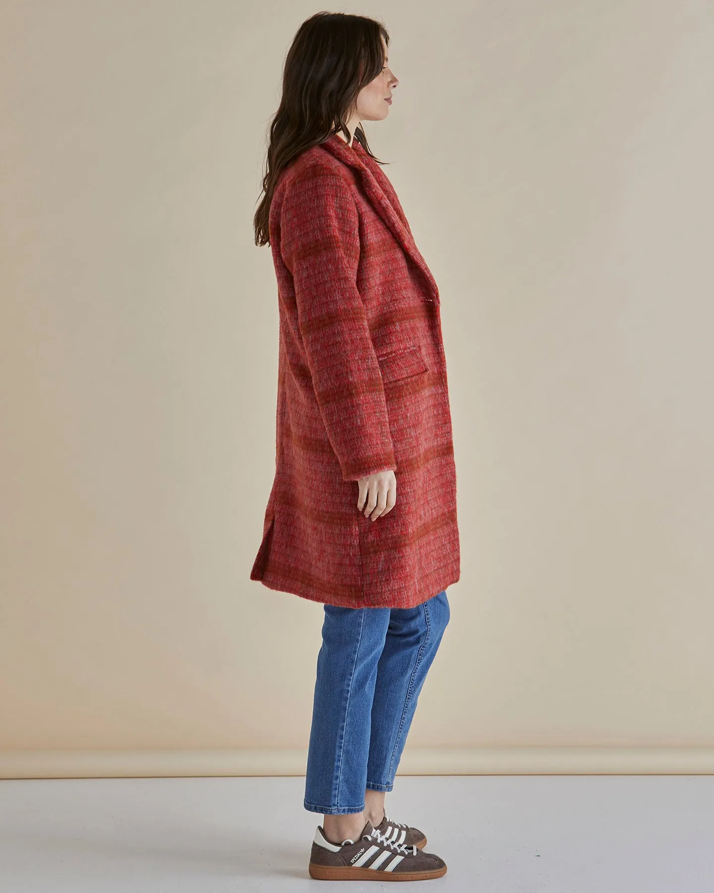 Wanda Coat - Rouge Red