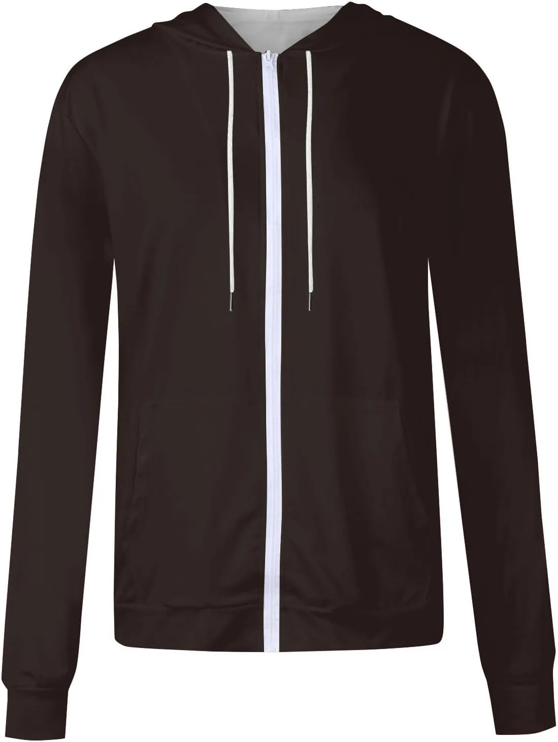 Womens Zip Up Hoodies Oversized Long Sleeve Sweatshirts Casual Hoodie 2025 Fall Jacket with Pockets Sweaters