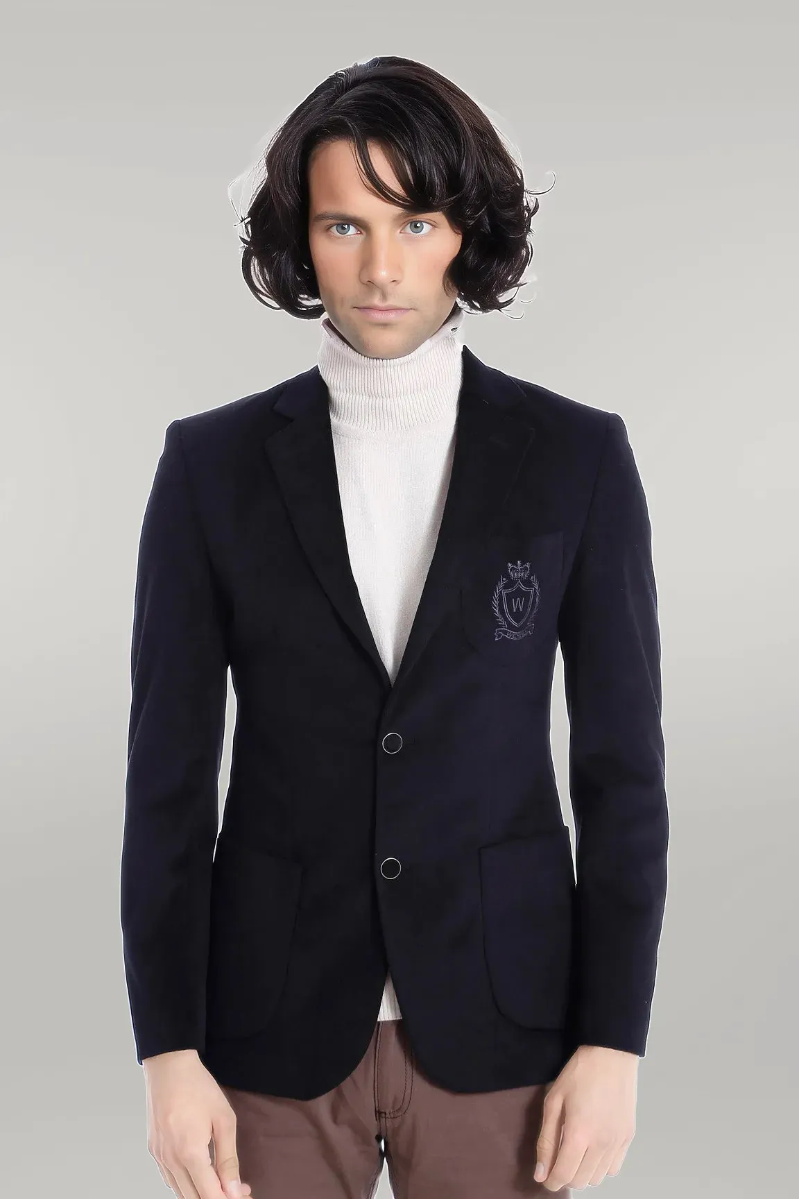 WSS Bag Pocket Rigging Velvet Black Jacket- - Singen